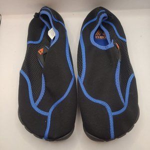 Water Shoes RBX Men's Size 12/13 live life active black/blue 01422